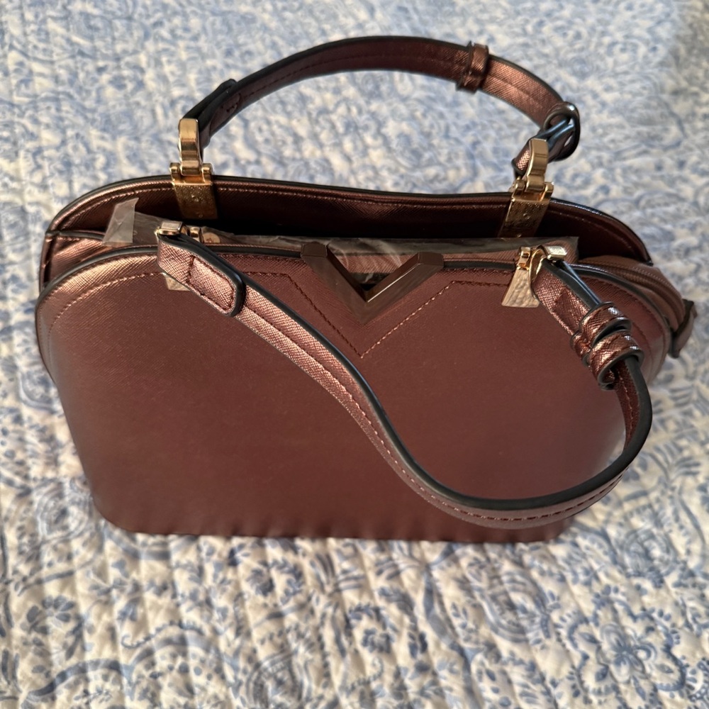 Elegant shimmer rose gold Handbag